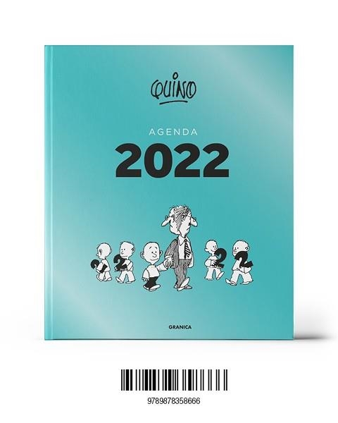 2022 AGENDA QUINO ENCUADERNADA AZUL | 9789878358666 | QUINO | Llibreria Aqualata | Comprar llibres en català i castellà online | Comprar llibres Igualada