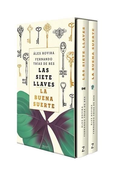 BUENA SUERTE / LAS SIETE LLAVES (PACK) | 9788408236214 | ROVIRA, ÁLEX / TRÍAS DE BES, FERNANDO | Llibreria Aqualata | Comprar llibres en català i castellà online | Comprar llibres Igualada