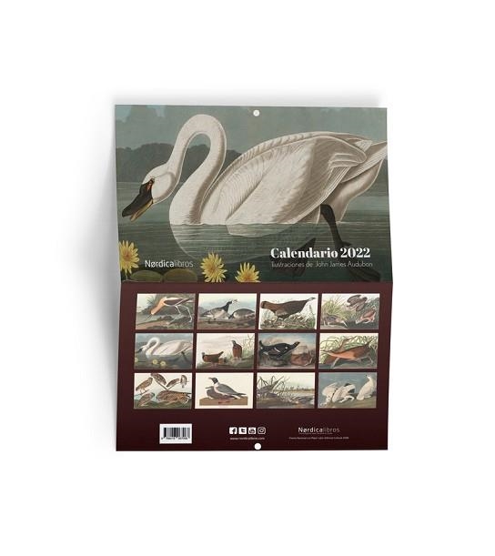 2022 CALENDARIO AVES DE AMÉRICA | 9788418930317 | AUDUBON, JOHN JAMES | Llibreria Aqualata | Comprar llibres en català i castellà online | Comprar llibres Igualada