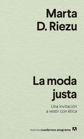 MODA JUSTA, LA | 9788433916570 | RIEZU, MARTA D, | Llibreria Aqualata | Comprar llibres en català i castellà online | Comprar llibres Igualada