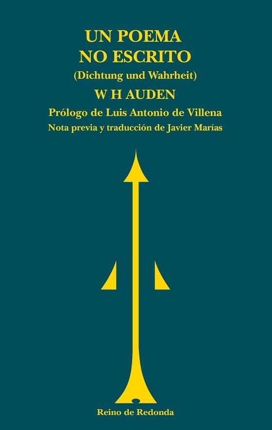 UN POEMA NO ESCRITO | 9788494725685 | AUDEN, W.H. | Llibreria Aqualata | Comprar llibres en català i castellà online | Comprar llibres Igualada