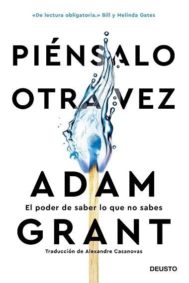 PIÉNSALO OTRA VEZ | 9788423432905 | GRANT, ADAM | Llibreria Aqualata | Comprar llibres en català i castellà online | Comprar llibres Igualada