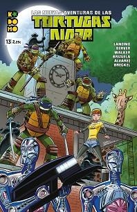 NUEVAS AVENTURAS DE LAS TORTUGAS NINJA 13, LAS | 9788419021724 | WALKER, LANDRY Q / SERVER, DAVID | Llibreria Aqualata | Comprar llibres en català i castellà online | Comprar llibres Igualada