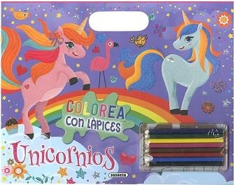 UNICORNIOS (COLOREA CON LÁPICES) | 9788467777093 | EDICIONES, SUSAETA | Llibreria Aqualata | Comprar llibres en català i castellà online | Comprar llibres Igualada