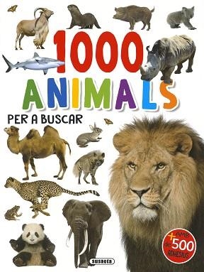 1000 ANIMALS PER A BUSCAR (AMB ADHESIUS) | 9788467783704 | SUSAETA, EQUIPO | Llibreria Aqualata | Comprar libros en catalán y castellano online | Comprar libros Igualada