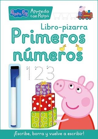 PRIMEROS NÚMEROS (LIBRO-PIZARRA) (PEPPA PIG. CUADERNO DE ACTIVIDADES) | 9788448859084 | Llibreria Aqualata | Comprar llibres en català i castellà online | Comprar llibres Igualada