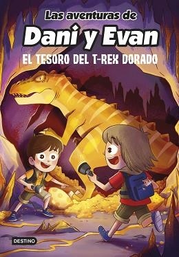 AVENTURAS DE DANI Y EVAN 5, LAS. EL TESORO DEL T-REX DORADO | 9788408252559 | Llibreria Aqualata | Comprar llibres en català i castellà online | Comprar llibres Igualada