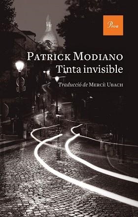 TINTA INVISIBLE | 9788475889337 | MODIANO, PATRICK | Llibreria Aqualata | Comprar llibres en català i castellà online | Comprar llibres Igualada