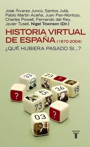 HISTORIA VIRTUAL DE ESPAÑA (1870-2004) ¿QUE HUBIERA PASADO S | 9788430605187 | VV.AA | Llibreria Aqualata | Comprar llibres en català i castellà online | Comprar llibres Igualada