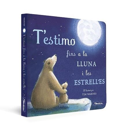 T'ESTIMO FINS A LA LLUNA I LES ESTRELLES (MANS PETITONES) | 9788448859312 | HEPWORTH, AMELIA / WARNES, TIM | Llibreria Aqualata | Comprar llibres en català i castellà online | Comprar llibres Igualada