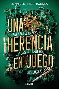 UNA HERENCIA EN JUEGO | 9788427223622 | BARNES, JENNIFER LYNN | Llibreria Aqualata | Comprar llibres en català i castellà online | Comprar llibres Igualada