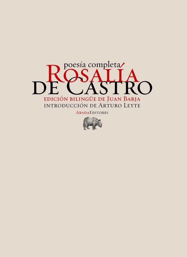 POESÍA COMPLETA | 9788417301859 | DE CASTRO, ROSALÍA/LEYTE, ARTURO | Llibreria Aqualata | Comprar llibres en català i castellà online | Comprar llibres Igualada