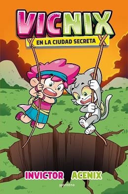 VICNIX 2. VICNIX EN LA CIUDAD SECRETA  | 9788418798368 | INVICTOR / ACENIX, | Llibreria Aqualata | Comprar llibres en català i castellà online | Comprar llibres Igualada