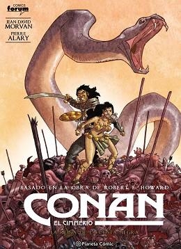 CONAN: EL CIMMERIO 1 | 9788411120524 | HOWARD, ROBERT E. / MORVAN, JEAN-DAVID / ALARY, PIERRE | Llibreria Aqualata | Comprar libros en catalán y castellano online | Comprar libros Igualada