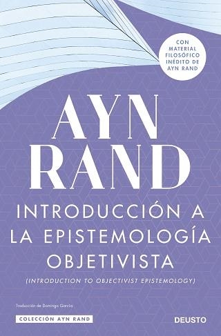 INTRODUCCIÓN A LA EPISTEMOLOGÍA OBJETIVISTA | 9788423433520 | RAND, AYN | Llibreria Aqualata | Comprar llibres en català i castellà online | Comprar llibres Igualada