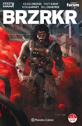 BRZRKR 1/12 | 9788411120074 | REEVES, KEANU / KINDT, MATT / GARNEY, RON | Llibreria Aqualata | Comprar llibres en català i castellà online | Comprar llibres Igualada