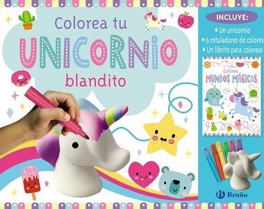 COLOREA TU UNICORNIO BLANDITO | 9788469665534 | VARIOS AUTORES | Llibreria Aqualata | Comprar llibres en català i castellà online | Comprar llibres Igualada