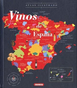 VINOS DE ESPAÑA | 9788467786132 | SUSAETA, EQUIPO | Llibreria Aqualata | Comprar libros en catalán y castellano online | Comprar libros Igualada