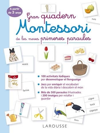 GRAN QUADERN MONTESSORI DE LES MEVES PRIMERES PARAULES | 9788419250056 | Llibreria Aqualata | Comprar llibres en català i castellà online | Comprar llibres Igualada