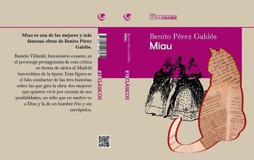 MIAU | 9788412406535 | PÉREZ GALDOS, BENITO | Llibreria Aqualata | Comprar libros en catalán y castellano online | Comprar libros Igualada