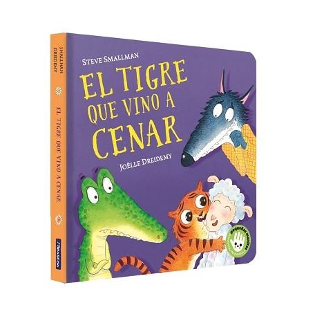 TIGRE QUE VINO A CENAR, EL (LA OVEJITA QUE VINO A CENAR. PEQUEÑAS MANITAS) | 9788448859640 | SMALLMAN, STEVE/DREIDEMY, JOËLLE | Llibreria Aqualata | Comprar llibres en català i castellà online | Comprar llibres Igualada