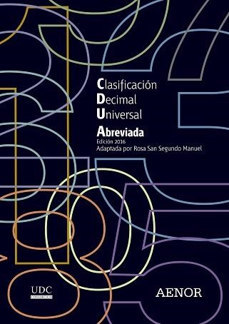 CLASIFICACIÓN DECIMAL UNIVERSAL (CDU) ABREVIADA | 9788481438888 | Llibreria Aqualata | Comprar llibres en català i castellà online | Comprar llibres Igualada