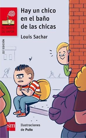 HAY UN CHICO EN EL BAÑO DE LAS CHICAS (BV ROJO 161) | 9788467589313 | SACHAR, LOUIS | Llibreria Aqualata | Comprar llibres en català i castellà online | Comprar llibres Igualada