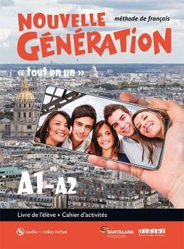 NOUVELLE GENERATION A1/A2 LIVRE/EXERCICES+CD+DVD | 9788490494745 | VARIOS AUTORES | Llibreria Aqualata | Comprar llibres en català i castellà online | Comprar llibres Igualada