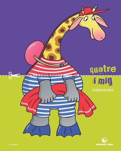 QUATRE I MIG - QUADERN DE DIMENSIONS | 9788430709472 | SEGARRA NEIRA, JOSEP LLUÍS | Llibreria Aqualata | Comprar llibres en català i castellà online | Comprar llibres Igualada