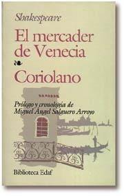 MERCADER DE VENECIA, EL / CORIOLANO (BBTCA. EDAF 197) | 9788476406557 | SHAKESPEARE, WILLIAM | Llibreria Aqualata | Comprar llibres en català i castellà online | Comprar llibres Igualada