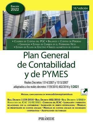 PLAN GENERAL DE CONTABILIDAD Y DE PYMES | 9788436846911 | EDICIONES PIRÁMIDE | Llibreria Aqualata | Comprar llibres en català i castellà online | Comprar llibres Igualada