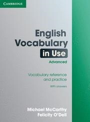 ENGLISH VOCABULARY IN USE ADVANCED | 9780521653978 | MCCARTHY, MICHAEL | Llibreria Aqualata | Comprar llibres en català i castellà online | Comprar llibres Igualada