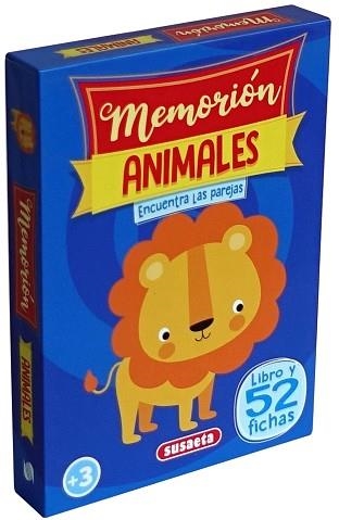 MEMORIÓN ANIMALES | 9788467783414 | SUSAETA, EQUIPO | Llibreria Aqualata | Comprar llibres en català i castellà online | Comprar llibres Igualada