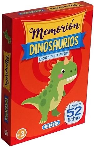 MEMORIÓN DINOSAURIOS | 9788467783421 | SUSAETA, EQUIPO | Llibreria Aqualata | Comprar libros en catalán y castellano online | Comprar libros Igualada