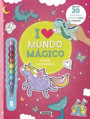 MUNDO MÁGICO + ROTULADOR 8 COLORES | 9788467787399 | EDICIONES, SUSAETA | Llibreria Aqualata | Comprar llibres en català i castellà online | Comprar llibres Igualada