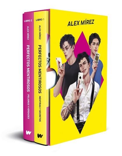 PERFECTOS MENTIROSOS ( ESTUCHE CON: MENTIRAS Y SECRETOS Y PELIGROS Y VERDADES) | 9788418798306 | MÍREZ, ALEX | Llibreria Aqualata | Comprar llibres en català i castellà online | Comprar llibres Igualada