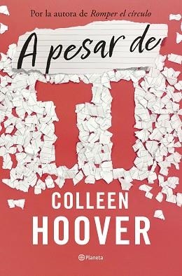 A PESAR DE TI (REGRETTING YOU) | 9788408263463 | HOOVER, COLLEEN | Llibreria Aqualata | Comprar llibres en català i castellà online | Comprar llibres Igualada