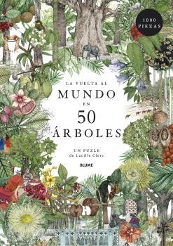 VUELTA AL MUNDO EN 50 ÁRBOLES. PUZLE | 9788419094193 | DRORI, JONATHAN / CLERC, LUCILLE | Llibreria Aqualata | Comprar llibres en català i castellà online | Comprar llibres Igualada