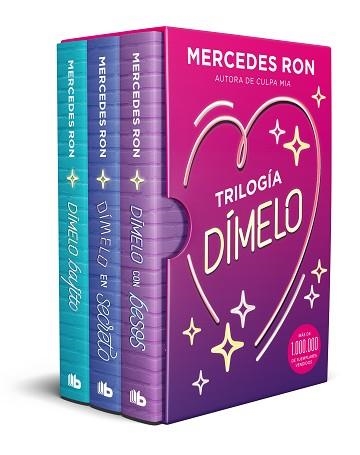 TRILOGÍA DÍMELO (ESTUCHE CON: DÍMELO BAJITO | DÍMELO EN SECRETO | DÍMELO CON BES | 9788413146201 | RON, MERCEDES | Llibreria Aqualata | Comprar llibres en català i castellà online | Comprar llibres Igualada