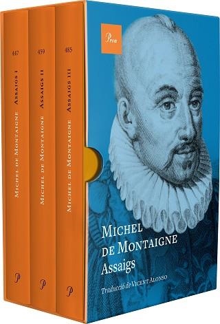 ASSAIGS (ESTOIG TRES VOLUMS) | 9788475889863 | MONTAIGNE, MICHEL DE | Llibreria Aqualata | Comprar llibres en català i castellà online | Comprar llibres Igualada