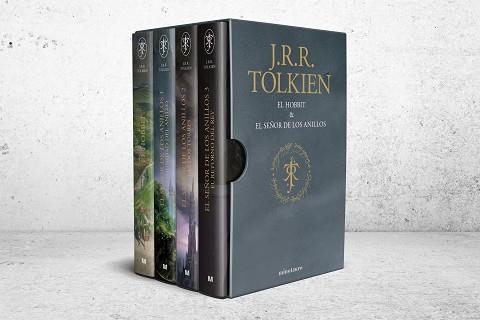 ESTUCHE TOLKIEN (EL HOBBIT + EL SEÑOR DE LOS ANILLOS) | 9788445013359 | TOLKIEN, J. R. R. | Llibreria Aqualata | Comprar libros en catalán y castellano online | Comprar libros Igualada