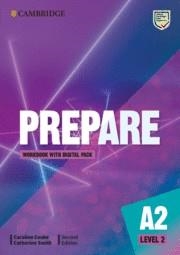 PREPARE LEVEL 2 WORKBOOK WITH DIGITAL PACK | 9781009023078 | COOKE,CAROLINE / SMITH,CATHERINE | Llibreria Aqualata | Comprar libros en catalán y castellano online | Comprar libros Igualada