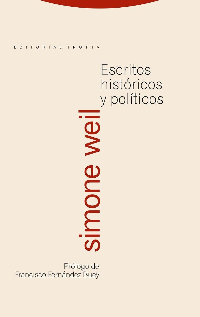 ESCRITOS HISTÓRICOS Y POLÍTICOS | 9788481648959 | WEIL, SIMONE | Llibreria Aqualata | Comprar libros en catalán y castellano online | Comprar libros Igualada