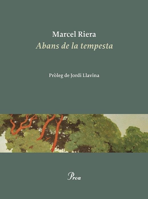 ABANS DE LA TEMPESTA | 9788475889900 | RIERA, MARCEL | Llibreria Aqualata | Comprar llibres en català i castellà online | Comprar llibres Igualada