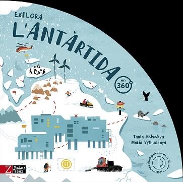 EXPLORA L'ANTÀRTIDA EN 360º | 9788418830846 | MEDVEDEVA, TANIA | Llibreria Aqualata | Comprar llibres en català i castellà online | Comprar llibres Igualada