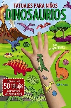 TATUAJES PARA NIÑOS. DINOSAURIOS | 9788469667651 | LOTT, AMANDA | Llibreria Aqualata | Comprar libros en catalán y castellano online | Comprar libros Igualada