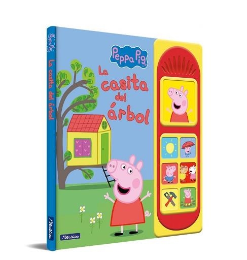 PEPPA PIG. LIBRO CON SONIDOS - LA CASITA DEL ÁRBOL | 9788448861155 | HASBRO / EONE | Llibreria Aqualata | Comprar llibres en català i castellà online | Comprar llibres Igualada