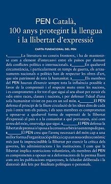 PEN CATALÀ. 100 ANYS PROTEGINT LA LLENGUA I LA LLIBERTAT D'EXPRESSIÓ | 9788419392473 | AA.VV. | Llibreria Aqualata | Comprar llibres en català i castellà online | Comprar llibres Igualada