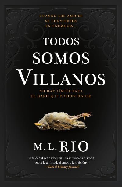 TODOS SOMOS VILLANOS | 9788419030474 | RIO, M.L. | Llibreria Aqualata | Comprar llibres en català i castellà online | Comprar llibres Igualada