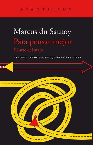 PARA PENSAR MEJOR | 9788419036414 | DU SAUTOY, MARCUS | Llibreria Aqualata | Comprar libros en catalán y castellano online | Comprar libros Igualada